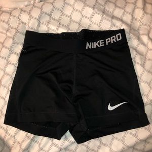 Black Nike Pro Spandex